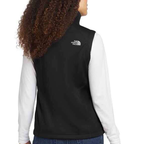 NWOT North Face Women's Ridgewall Soft Shell Vest in Black with Perch Logo, M - Picture 2 of 15